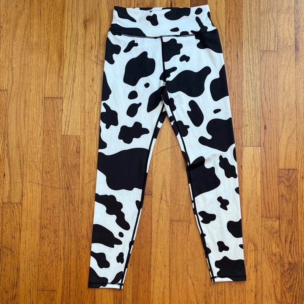 Cow Print Leggings